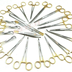 Cynamed-Gold Premium 82 Pcs Veterinary Instruments Set