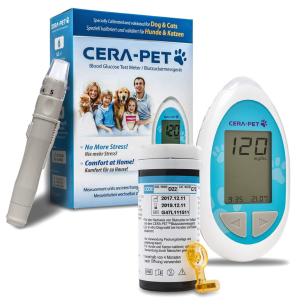 Pet Blood Glucose Monitoring Kit for Cats & Dogs