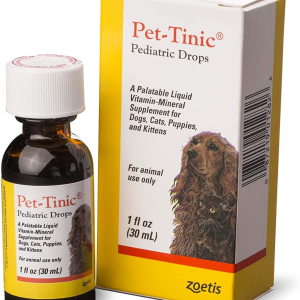 Pet-Tinic Pediatric Drops for Dogs, Cats, Puppies & Kittens